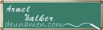 Armel Walker Visitenkarte